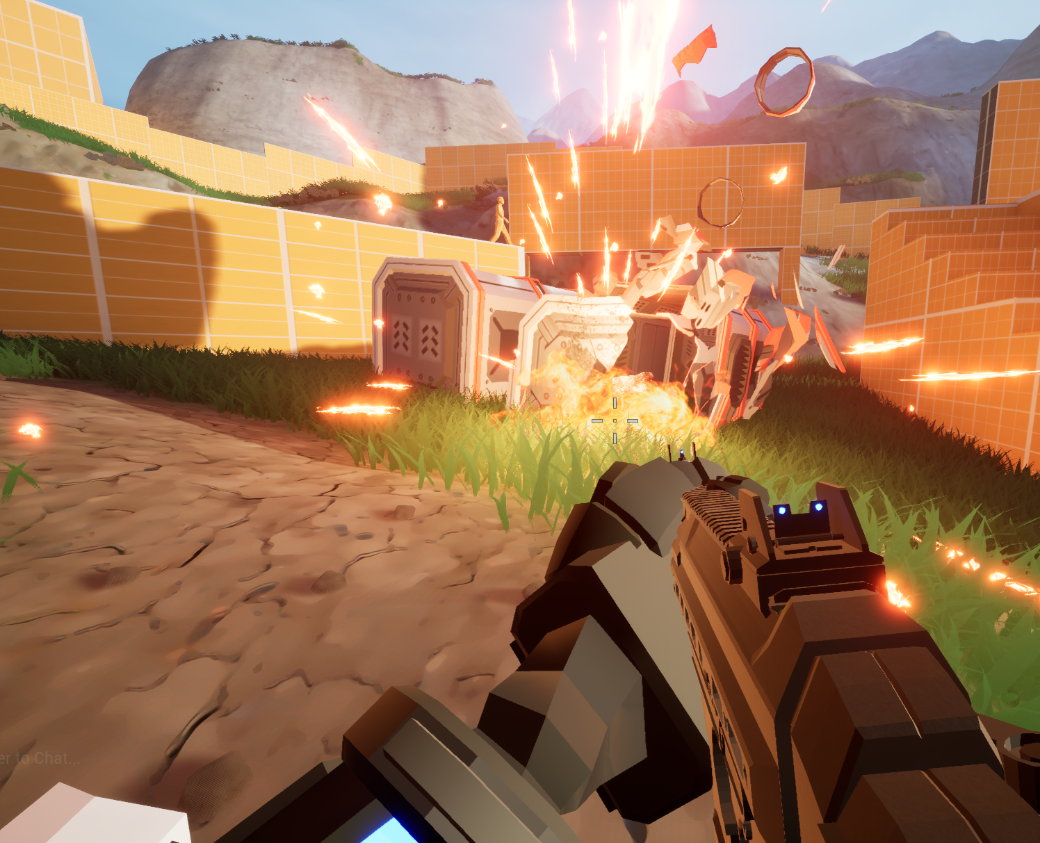 Barrels Actionshot