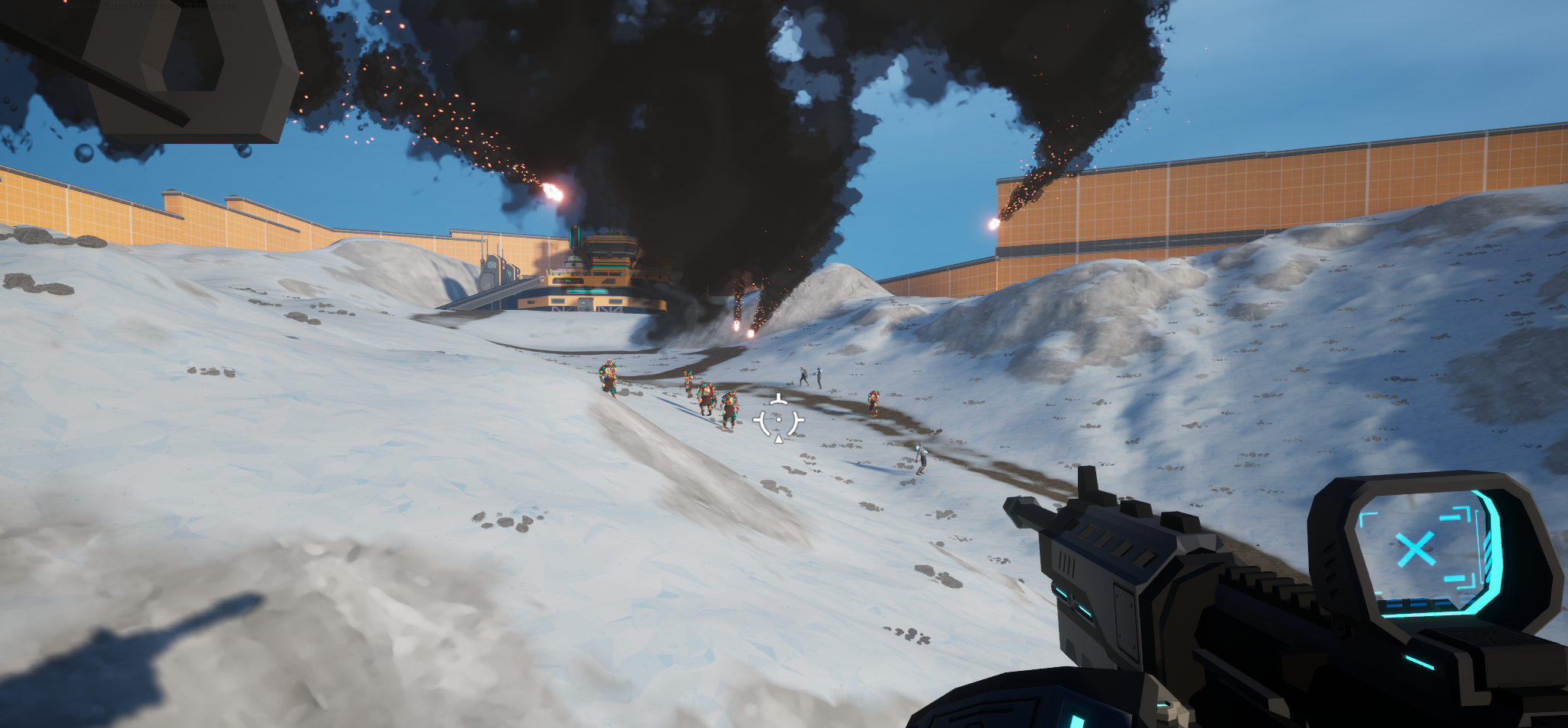 Tracking Rockets Action Shot